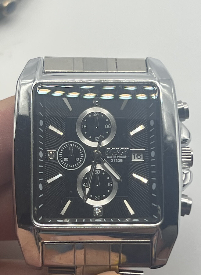 BOSCH Rectangular Chronograph Water Resistant Sta… - image 2