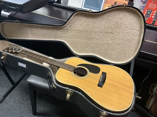 Morris W20 vintage dreadnought guitar made in Japan 1975 excellent /hard case