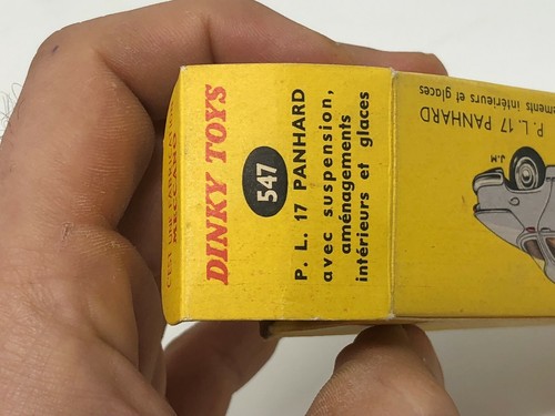 Panhard Dinky Toys Mit Schachtel Auto Miniatur Spielzeug Antik Automobil Antik - Bild 11 von 12