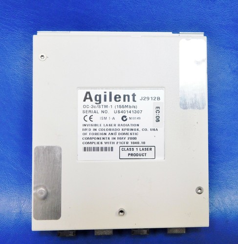 Agilent HP Keysight J2912B STM-1/OC-3 & J2908A DDS 4 Wire Modules Untested - Picture 3 of 7