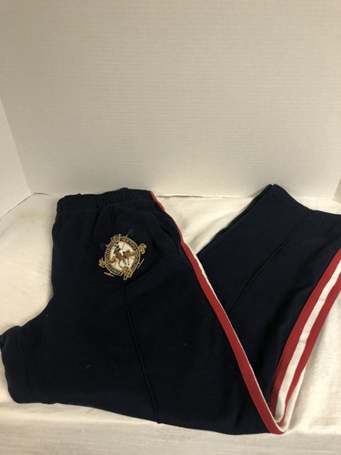 Polo By Ralph Lauren Big Pony Patch Kids  Size 16/18 Jogging Athletic pants VTG - Picture 1 of 9