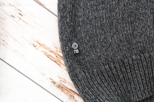 Cárdigan Suéter Chaps Para Hombre Pequeño Gris Capucha Cuello Abotonado Abuelo Cabincore - Imagen 4 de 10