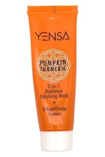 YENSA Travel Size 2-in-1 Pumpkin Tumeric Radiance Mask 0.5 oz