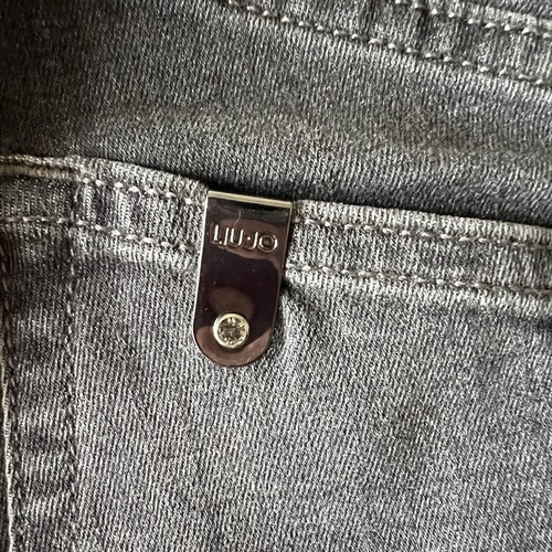 NWT Liu Jo Denim Black Jeans Y2K W24 - Picture 11 of 19