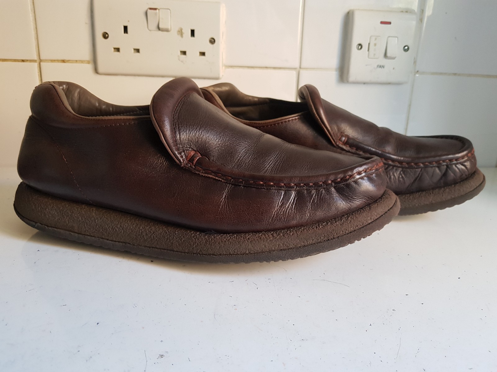 PAUL SMITH DESIGNER Herren Schuhe LEATHER BROWN MOCCASINS LOAFERS Schuhe Herren SIZE UK 9 EU 43 5a162d PAUL SMITH DESIGNER Herren Schuhe LEATHER BROWN MOCCASINS LOAFERS Schuhe Herren SIZE UK 9 EU 43 5a162d