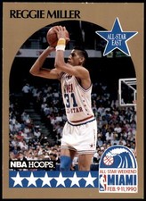 Reggie Miller #7 1990-91 Hoops