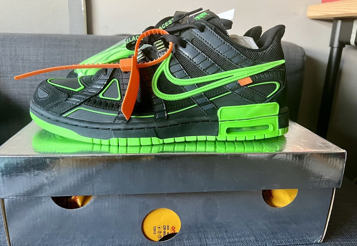 Size 10 - Nike Air Rubber Dunk x “Off-White” Low Green Size 10 - Nike Air Rubber Dunk x “Off-White” Low Green