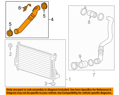 GM OEM-Intercooler Hose Tube 84094727