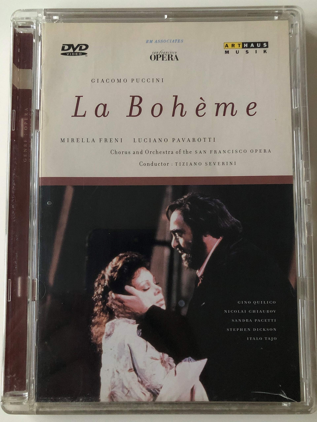 Puccini, Giacomo - La Bohème (DVD) Luciano Pavarotti