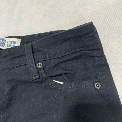 Signature By Levis Jeans Women's 12P 12 Short Black Denim At Waist Bootcut - 第 6/15 張圖片