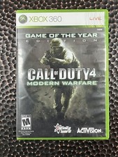 CALL OF DUTY 4: Modern Warfare (Microsoft Xbox 360 LIVE -2007) ~~Complete~~