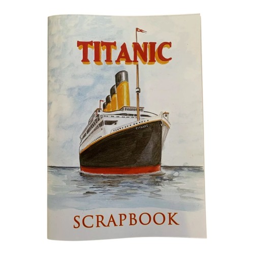 Titanic Sammelalbum 56 Seiten Softcover Farbe Uni weiße Seiten innen 32 cm x 23 cm - Bild 1 von 4