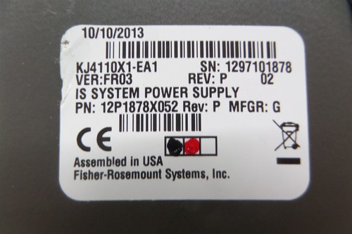 Fuente de alimentación del sistema Emerson KJ4110X1-EA1 IS - Imagen 5 de 7
