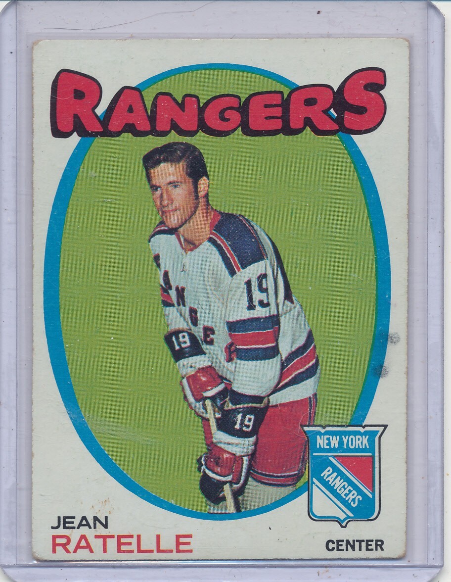 1971-72 Topps Jean Ratelle #97  Rangers