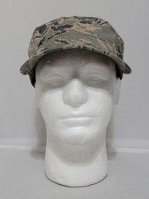 Digital Camouflage ACU Patrol Cap Size: 7 3/8 NSN: 8415-01-598-3715  D69d