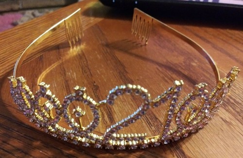 21st Birthday has a Tiara and a Gold Sash that says I'm 21 Bitches - Picture 2 of 4
