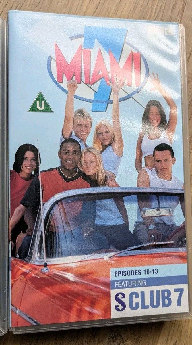 Miami 7 Complete VHS Box Set S Club 7 Very Good Condition