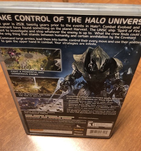 Xbox 360 Halo Wars 2009, Platinum Hits Edition With Manual Tested - Picture 4 of 6
