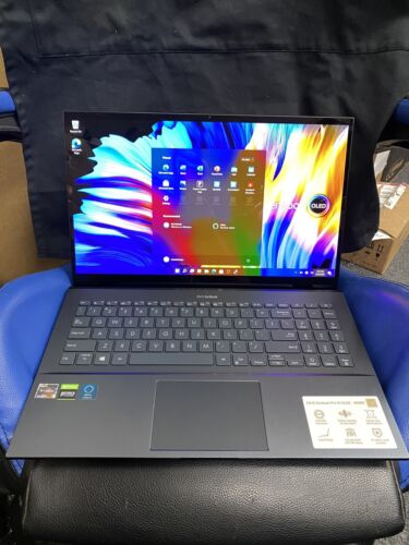 see description ASUS Zenbook pro 15 OLED touch dispaly AMD 5800H 16GB 1TB 3050Ti - Picture 2 of 11