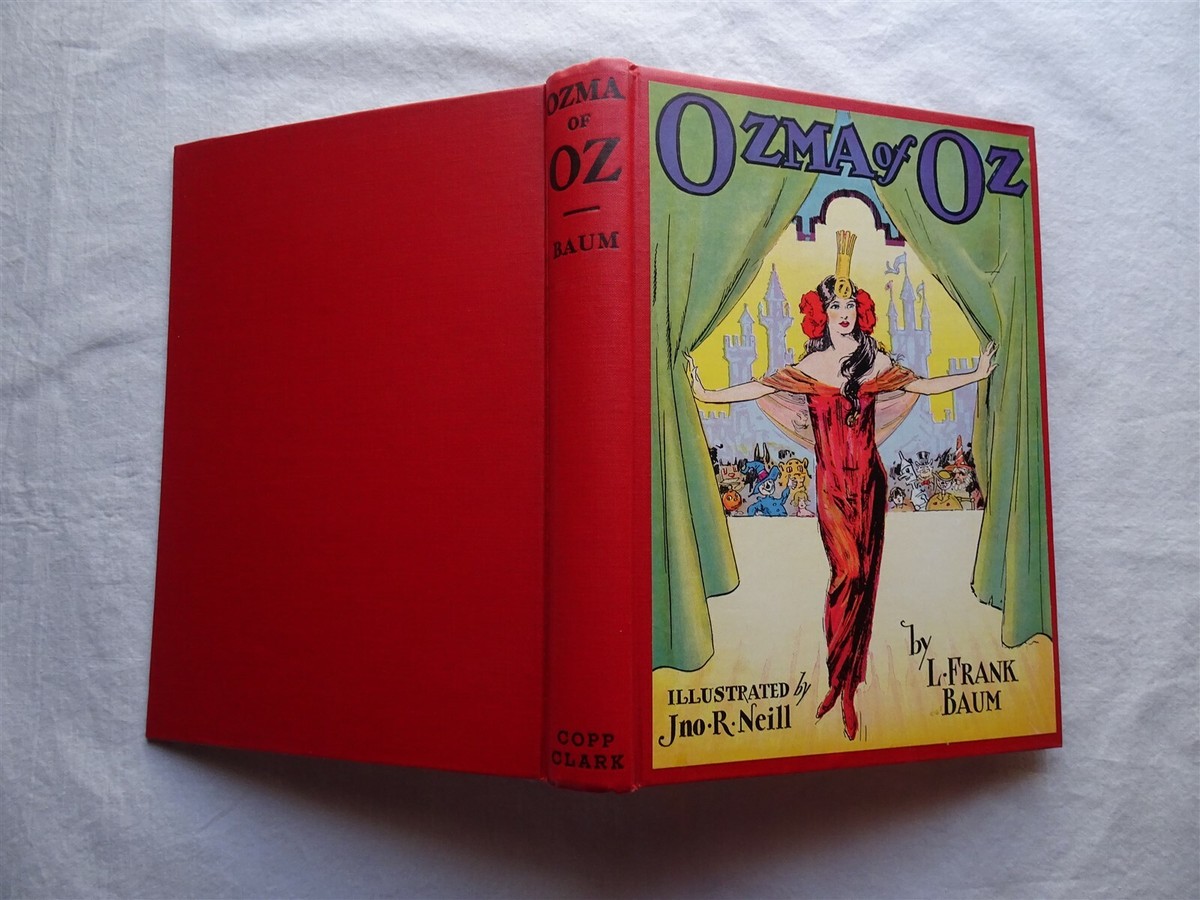 Ozma Of Oz, L. Frank Baum, Copp Clark Canadian Edition w/ Dust
