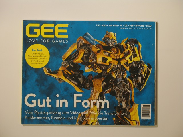 GEE Love for Games Magazin Juli 2011 XBox PS3 Wii PC DS PSP IPhone GEE Love for Games Magazin Juli 2011 XBox PS3 Wii PC DS PSP IPhone