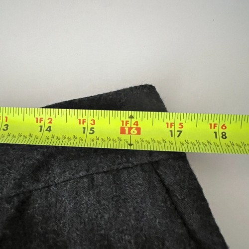 Pantalones de vestir Isaac Mizrahi for Target para mujer de lana de pierna ancha talla 10 gris ropa de trabajo - Imagen 6 de 8