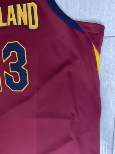 Camiseta deportiva 100 % auténtica Lebron James Nike Cleveland Cavaliers Icon talla 52 X grande - Imagen 10 de 19