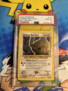 2002 Pokemon Neo Destiny 110 Shining Noctowl PSA 10