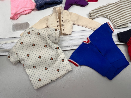 Vintage Barbie Kleidung Mix Lot/ Mattel, Mommy Made, Clone Mix einige Reparaturen nötig - Bild 16 von 20