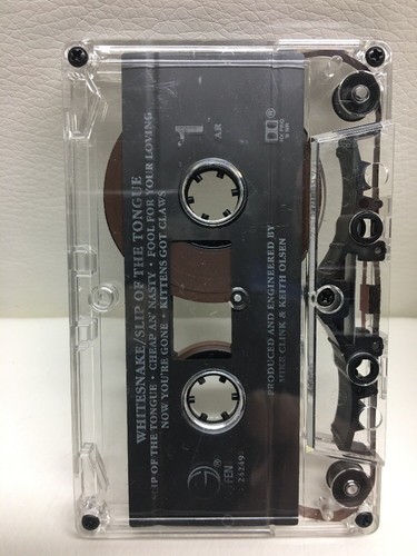 Whitesnake - Slip Of The Tongue - Cassette Tape M5G 24249 - Picture 2 of 4