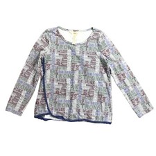 Matilda Jane Choose Your Own Path The Best You Can Be Tee Shirt Size 6 Gray