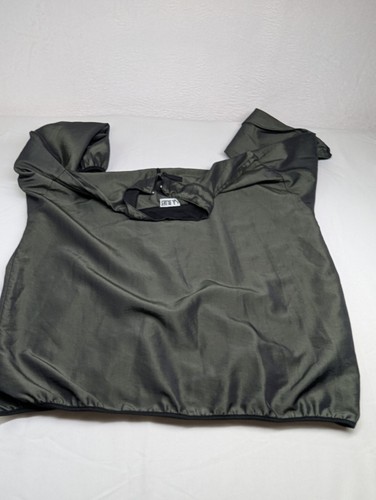 Chaqueta de colección LA Blues 1/4 cremallera verde chancla reflectante. Live Fast Challe - Imagen 10 de 14
