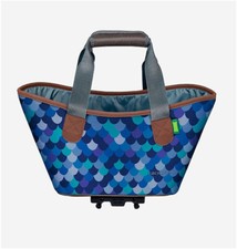 Racktime Agnetha Fahrrad Korb Gepäckträgertasche deep ocean