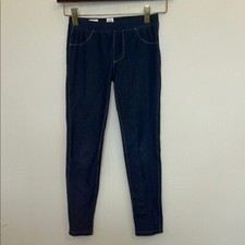 52. GapKids girls Dark Blue Jeans leggings medium size 8