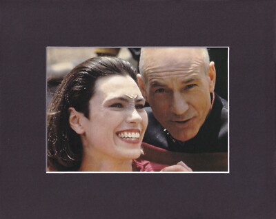 8X10 Matted Print Picture Star Trek Next Generation: Ensign Ro