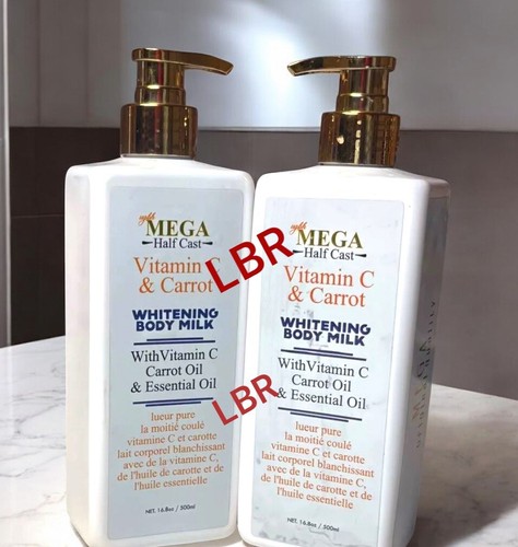 Strong Mega Half-C VitC & Carrot Whitening Body Milk. Fast Shipping! X1 💯👌 - Picture 1 of 2