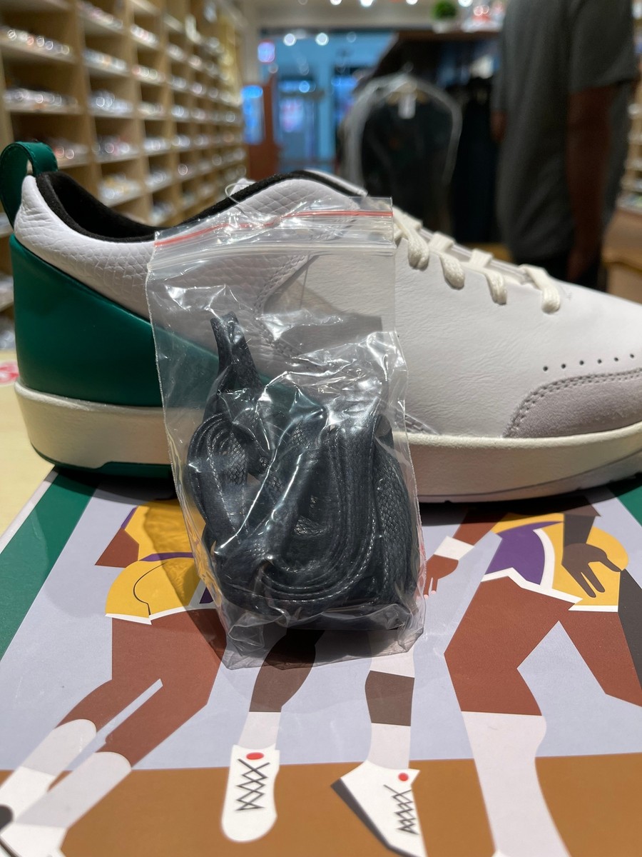 スニーカー Nina Chanel Abney Nike WMNS Air Jordan 2 Low White&Malachite Nina Chanel Abney × Nike Women's Air Jordan 2 Retro Low