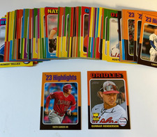 2024 Topps Heritage Baseball SP Short Print Partial Set Lot (88/100)