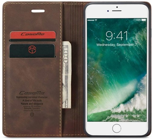 For Apple iPhone 7 8 Plus 8 Wallet Case Blocking Folding Flip Stand Card Slot - Picture 26 of 27