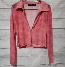 Lioness Love Printed Flyaway Top **Women's Size Medium**