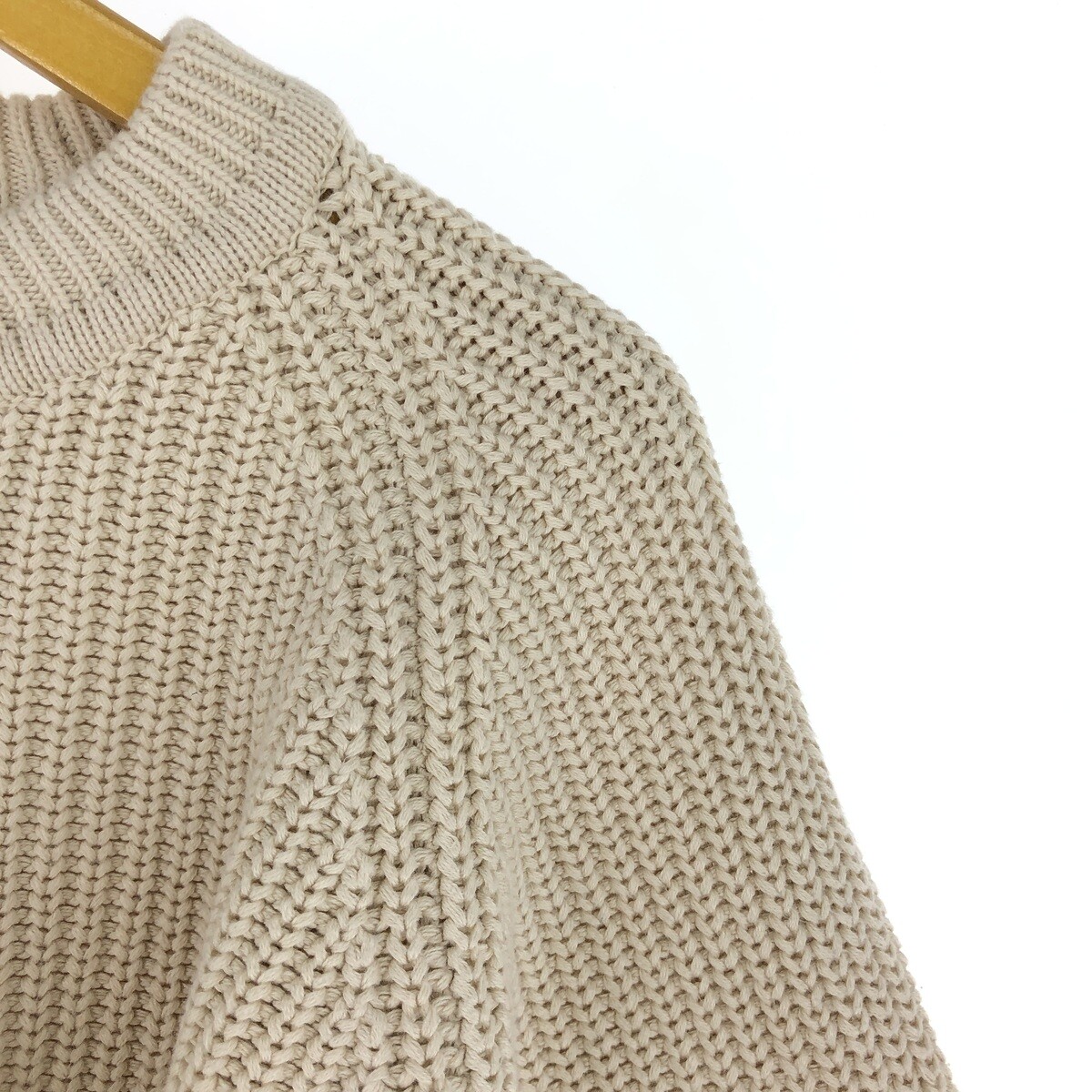 トップス 1980s Eddie Bauer cotton knit sweater VINTAGE 90's Cotton Eddie Bauer Shawl Collar Sweater | Depop