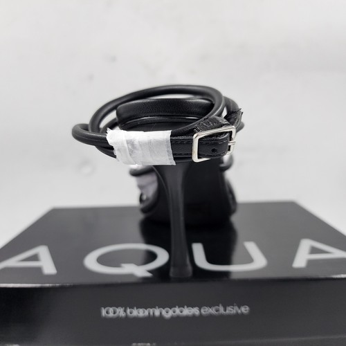 AQUA Arlow Ankle Strap High Heel Sandals Women's 9.5 Black Buckle Strap Closure - Picture 12 of 14