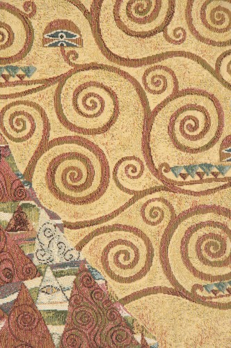 Tapiz The Waited For de Gustav Klimt | Colgante de pared italiano con forro - Imagen 4 de 4