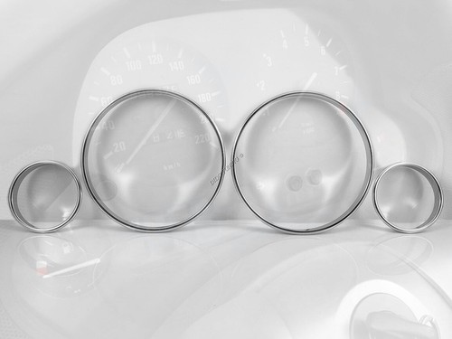 Per Bmw K1200 LT  1998-2009 Anelli Alluminio Strumenti Strumentazione 4 pezzi - Bild 4 von 10