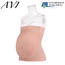 Realistic Silicone Bellies Fake Pregnant Belly Bellies 6 Months Artificial Belly