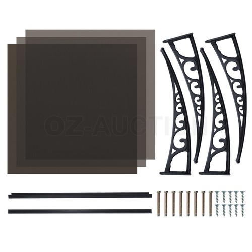 3M DIY Window Door Awning Outdoor Sun Shield House Canopy Patio UV Rain Cover - Picture 7 of 12