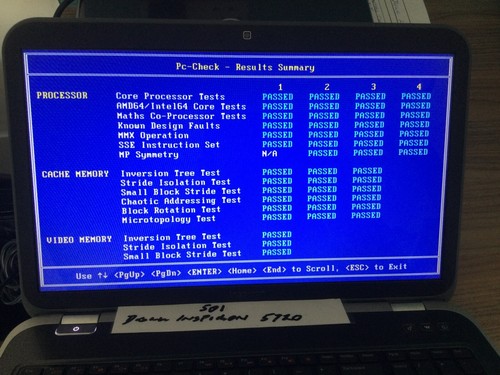 F9C71 Dell Inspiron 5720 17.3" Motherboard & i5-3210m CPU TESTED WORKING (M501) - Photo 7/14