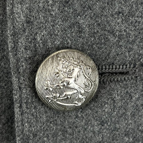 Finnish Army Jacket M65 Dress Uniform Grey Vintage 1969 X Large - Picture 9 of 11