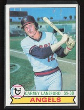 1979 Topps #212 Carney Lansford California Angels Rookie Near Mint or Better