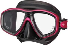Tusa Freedom Ceos Mask Scuba Diving, FreeDiving, Snorkeling BK/RP M-212QB-RP
